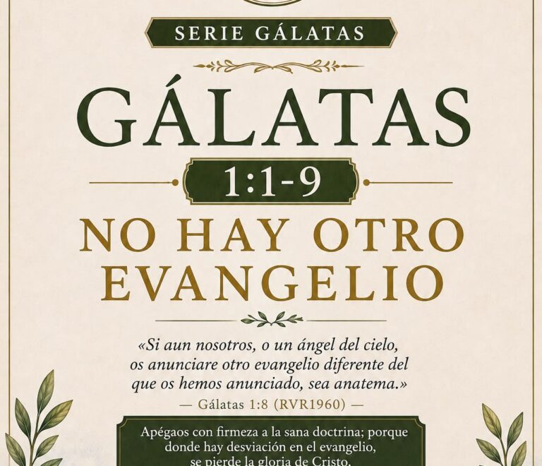 No hay otro evangelio